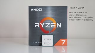 Ryzen 7 5800X Undervolt Guide  Lower Temps Better Performance 5800x overclocking undervolting [upl. by Tildie]