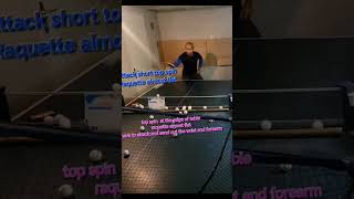 keep your raquette flat tabletennis pingpong 乒乓 ปิงปอง tennisdetable [upl. by Wells]