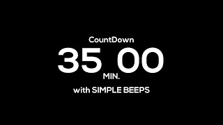 35 Minute Countdown Timer Challenge  Can You Beat The Clock [upl. by Fasa]