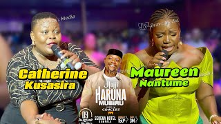 Maureen Nantume Ne Catherine Kusasira Bakikoze ku Concert ya Hajji Haruna Mubiru [upl. by Icats]