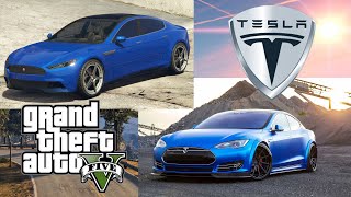 GTA V Cars In Real Life  Electric Cars [upl. by Yrahca]