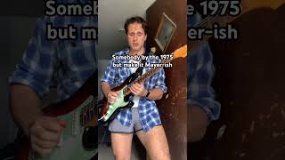 Somebody Else  The 1975 guitarsolo johnmayer Fender mattyhealy the1975 guitar guitarcover [upl. by Elyr906]