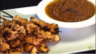 Satay de pollo con salsa de maní  Juan Fernando Tejada  La Sartén por el Mango [upl. by Wendell]