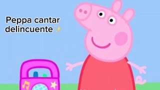 Peppa Cantando Delincuente Tokischa Anuel AA Ñengo Flow [upl. by Adamik322]