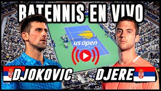 Novak Djokovic vs Laslo Djere  US Open 2023  EN VIVO [upl. by Mencher673]