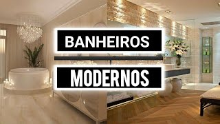 45 IDEIAS DE BANHEIROS MODERNOS  BANHEIRO PLANEJADO  BANHEIROS DECORADOS  JOSEANE SILVA [upl. by Viridis391]