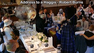 Address to a Haggis  Robert Burns no subtitles [upl. by Yuk]