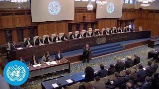 ICJ Decision UN world court calls for prevention of genocidal acts in Gaza  United Nations full [upl. by Ainitsirc]