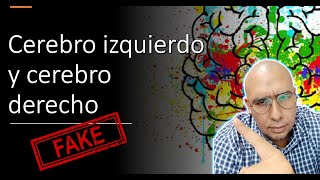 😵🧠 NEUROMITOS Los hemisferios cerebro izquierdo y cerebro derecho [upl. by Ahsitel]