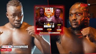 Modou Lo vs Siteu  Suivez le dernier face à face avant le Grand Choc TRIPLEX [upl. by Avahc]