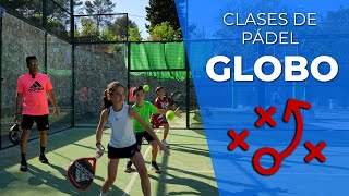 👉 CLASES DE PADEL · Ejercicios de GLOBO 🎾  Padelartecom [upl. by Meer]