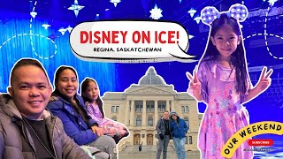 VLOG  20  Disney on Ice Adventure in Regina Jollibee Legislative Building amp More [upl. by Anafetse]