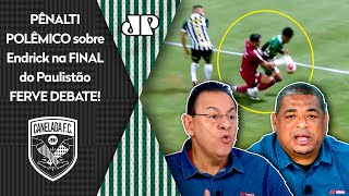 Afinal FOI PÊNALTI pro Palmeiras ou NÃO Vampeta e Flavio Prado DIVERGEM após FINAL contra Santos [upl. by Kipper386]