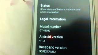 Tutorial Official Update Android 422 on Samsung Galaxy Grand Duos GTI9082 [upl. by Neirbo170]