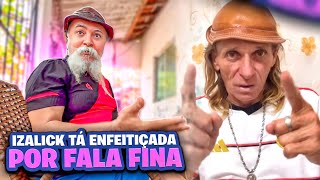 IZALICK TÁ ENFEITIÇADA POR FALA FINA 🤣  IZALICK [upl. by Einahpets]