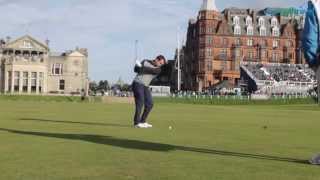 Your Golf Travel playing in the Alfred Dunhill Links Pro Am at St Andrews with Darren Clarke [upl. by Eisinger]