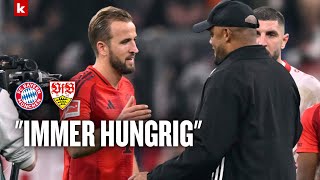 Kompany adelt Kane  BayernStürmer erzielt Hattrick gegen VfB  München  Stuttgart 40 [upl. by Brady178]