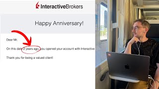 See how my Interactive Brokers account is doing exactly 2 years after I set it up [upl. by Eachelle]