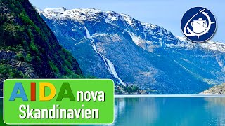 SkandinavienKreuzfahrt mit AIDAnova Norwegen und Dänemark [upl. by Annej]