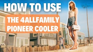 How To Use The 4ALLFAMILY Pioneer Travel Refrigerator [upl. by Zsazsa18]