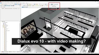 Video creation option in Dialux evo 10 [upl. by Ansilma942]