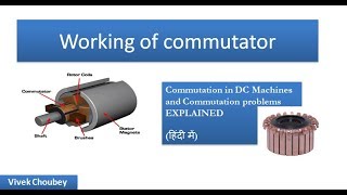 DC Machine में Commutator कैसे काम करता है जानिए हिंदी में [upl. by Redneval628]