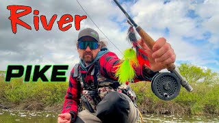 Cant Catch Pike Fly Fishing Try This Method [upl. by Berty918]