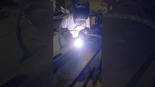 Tig Welding Flat Position Without Filler Wire [upl. by Merlina]