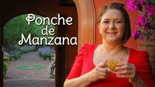 Ponche de Manzana  Cocina Festiva Sonia Ortiz [upl. by Aeriel]