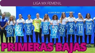 Bajas confirmadas de la liga mx femenil [upl. by Kalie]