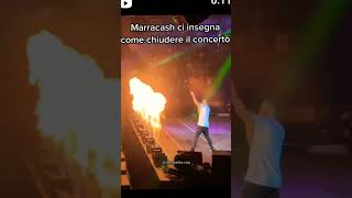 marracash live rap song concert [upl. by Aela856]