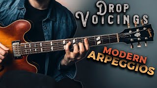 Drop Voicing Arpeggios Essential Chord Shapes amp Melodic Patterns [upl. by Ettedanreb33]