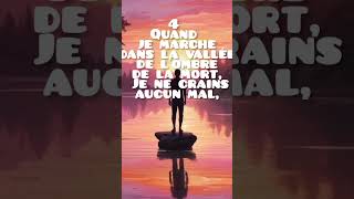 Psaumes 23 citation psaumes france africa bible [upl. by Yrrat653]