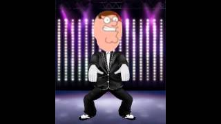 Peter Griffin Gangnam Style  Family Guy Parody [upl. by Pamella47]