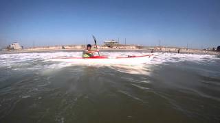 PampH Sea Kayaks Aries 155 hotdogging raw [upl. by Marigold]