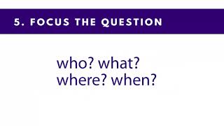 Developing a Research Question [upl. by Zuckerman]