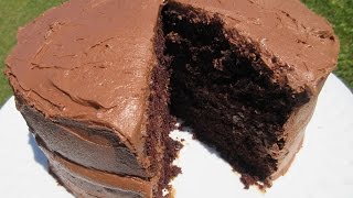 HERSHEYS quotPERFECTLY CHOCOLATEquot CAKE  How to make a moist CHOCOLATE CAKE Recipe [upl. by Letsou518]