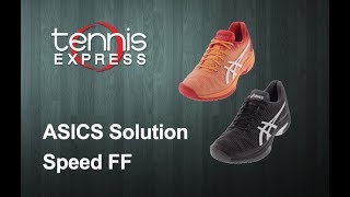 ASICS Solution Speed FF Tennis Shoe Review  Tennis Express [upl. by Vikki90]