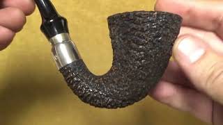 Pipa Brebbia First Calabash Rocciata  filtro 9mm [upl. by Atelokin440]