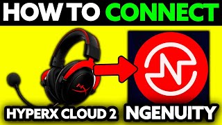 How To Connect HyperX Cloud 2 to NGENUITY 2024  Step by Step [upl. by Ailehpo411]