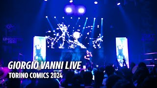 Giorgio Vanni LIVE  Torino Comics 2024 [upl. by Assenal]