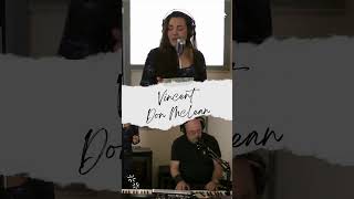 Vincent Don McLean Acoustic Cover by MadameRuiz amp RonaldD donmclean vincent cover shorts [upl. by Edny]