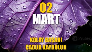 Kolay Başarılar Çabuk Kaybolur  02 Mart  365 Gün Öz Disiplin [upl. by Nodrog]