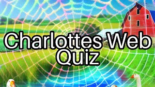 🐷 Test Your Knowledge Can You Ace This Charlottes Web Challenge [upl. by Neufer]