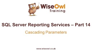 Reporting Services SSRS Part 14  Cascading Parameters [upl. by Orofselet37]