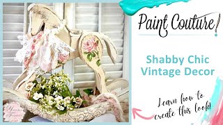 Vintage Shabby Chic Decor  Easy DIY Projects  Crafting with Moulds [upl. by Aehs]