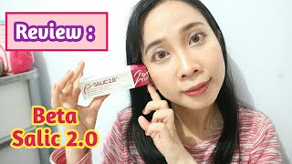 Review Beta Salic 20 Aka My Miracle Cream [upl. by Ardiedak]