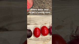 Winter soup recipe series  Day 2 winter detox soup [upl. by Enihpad]