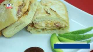 Panini de pollo con aderezo de mayonesa y chipotle [upl. by Gardie717]