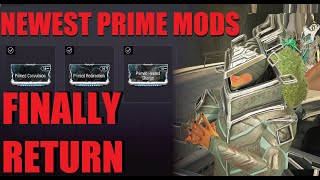 WARFRAME NEWEST PRIME MODS RETURN BaroKi Teer Full Inventory Review  Dante Unbound [upl. by Nemhauser]